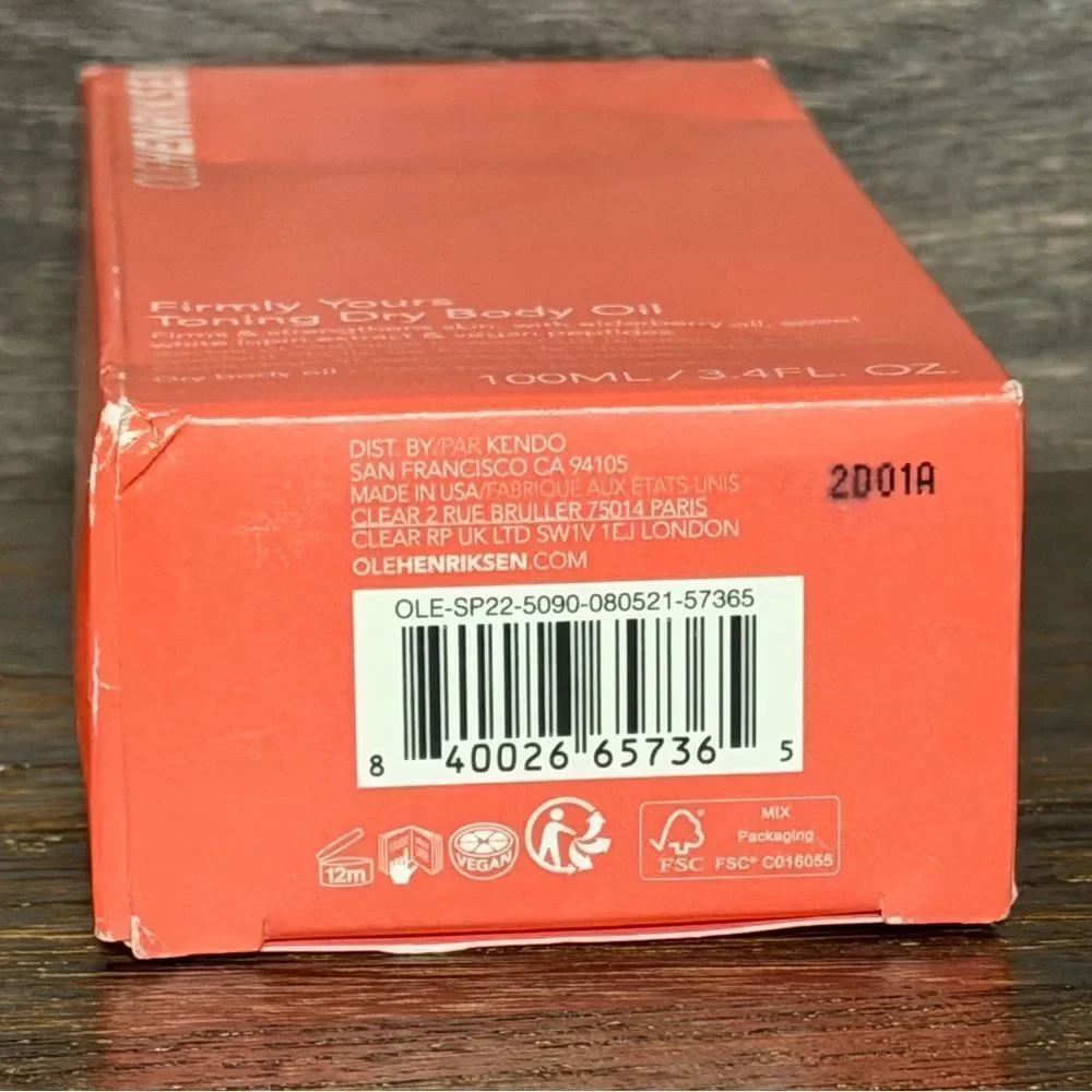 Ole Henriksen Body Care Duo Firmly Yours Oil + BeamCream Moisturizer NEW